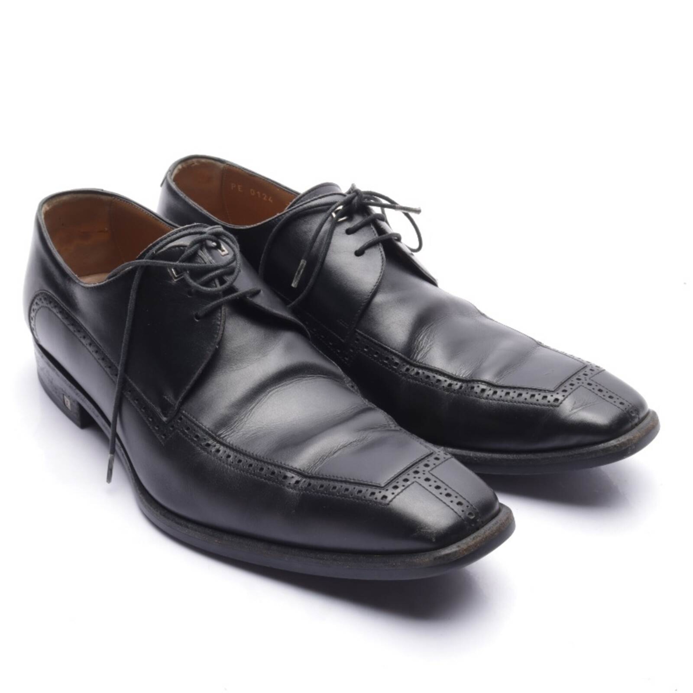 Louis Vuitton Flats & Loafers in 40,5 in Black: front