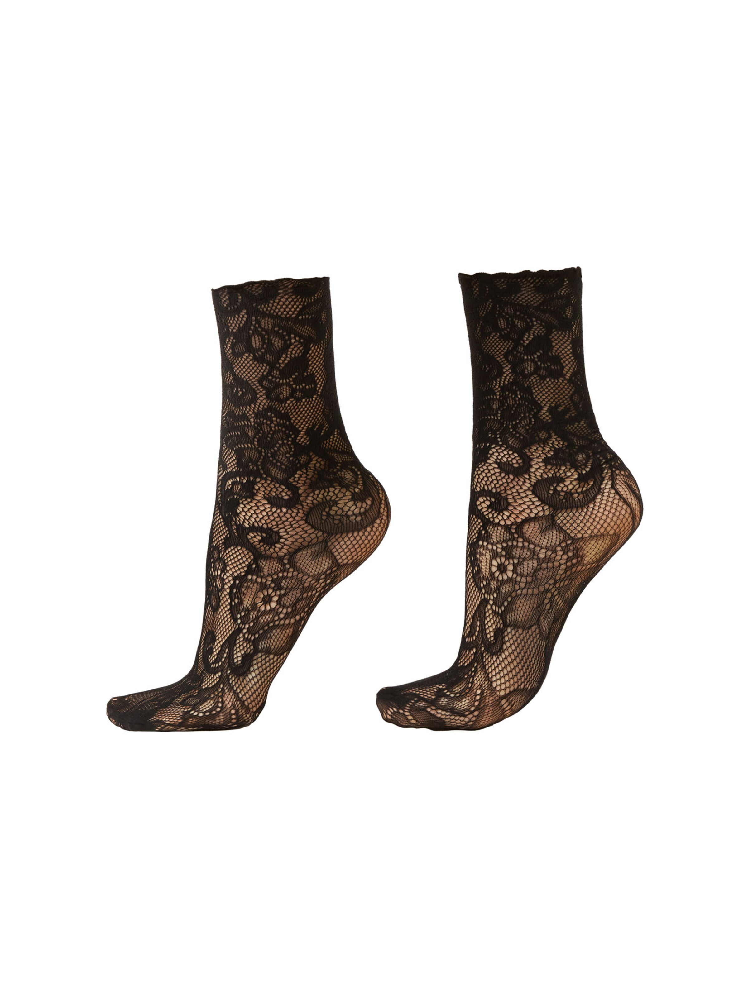 CALZEDONIA Socks in Black: front