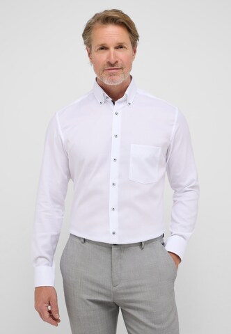 ETERNA Regular fit Business shirt in White: front