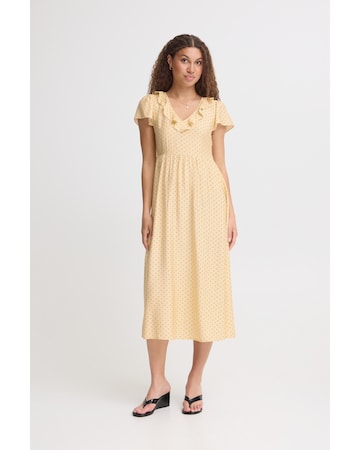 ICHI - Vestido en amarillo
