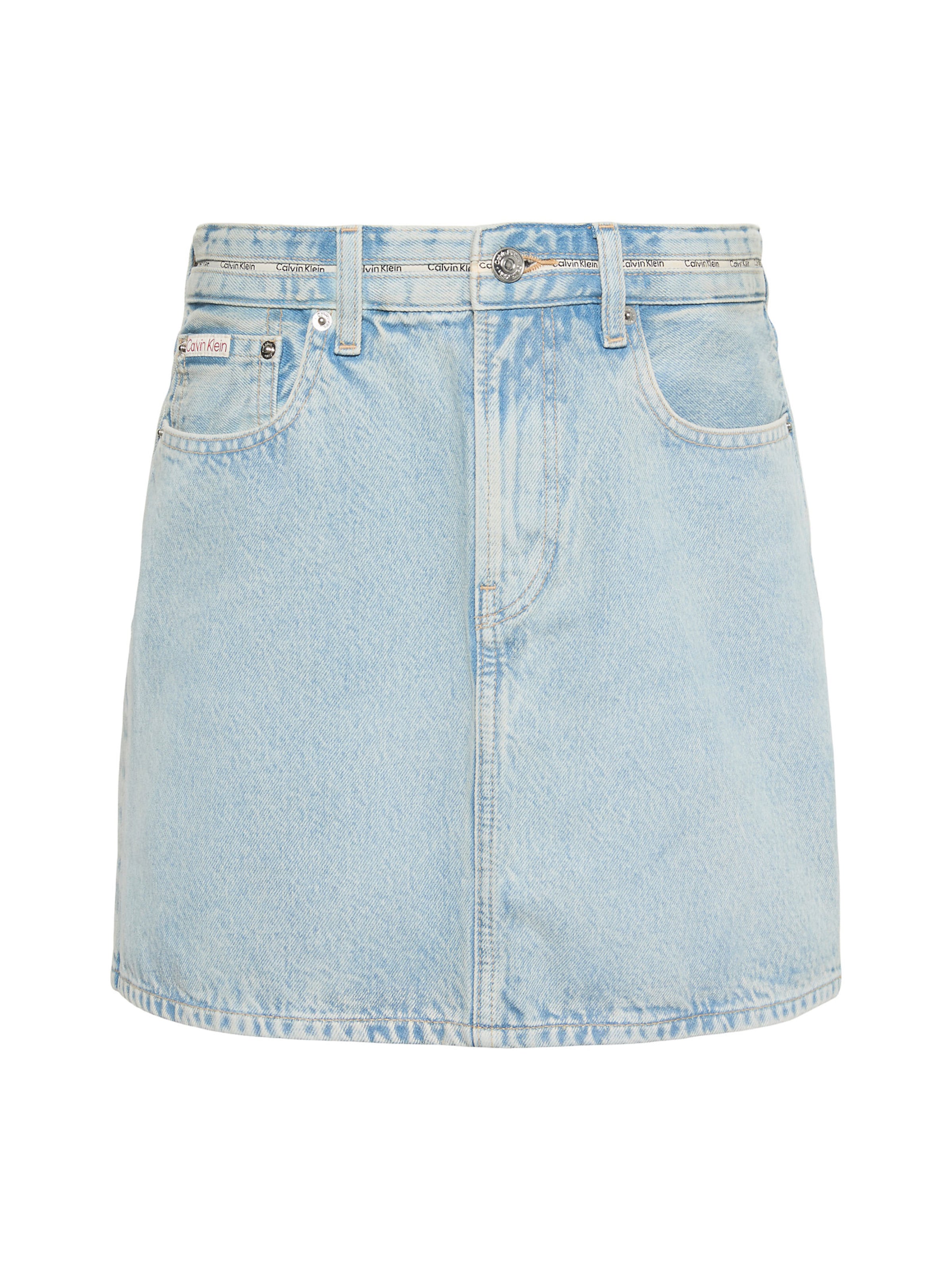 Calvin Klein Jeans Rok in Blauw: voorkant