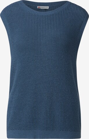 STREET ONE Sweater in Blue: front