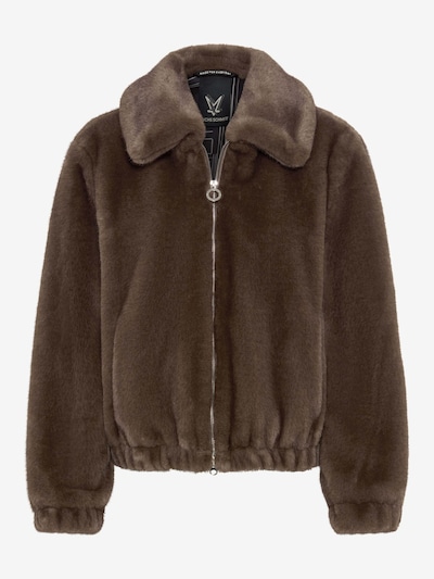 Fuchs Schmitt Between-season jacket 'Fake Fur-Jacke Memphis' in XS in Brown, Item view