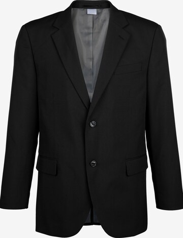 Men Plus Regular fit Suit Jacket in Black: front