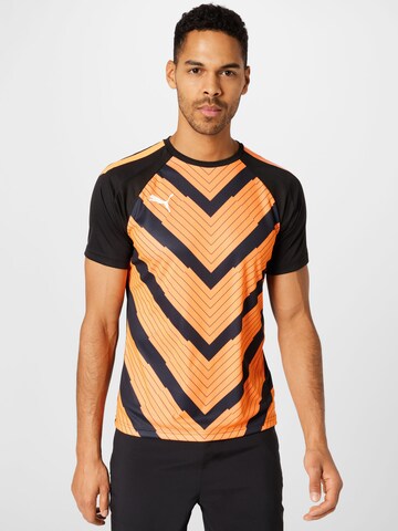 PUMA - Camiseta de fútbol 'Team Liga' en naranja: frente