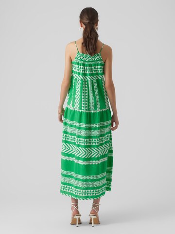 VERO MODA Letní šaty 'DICTHE' – zelená