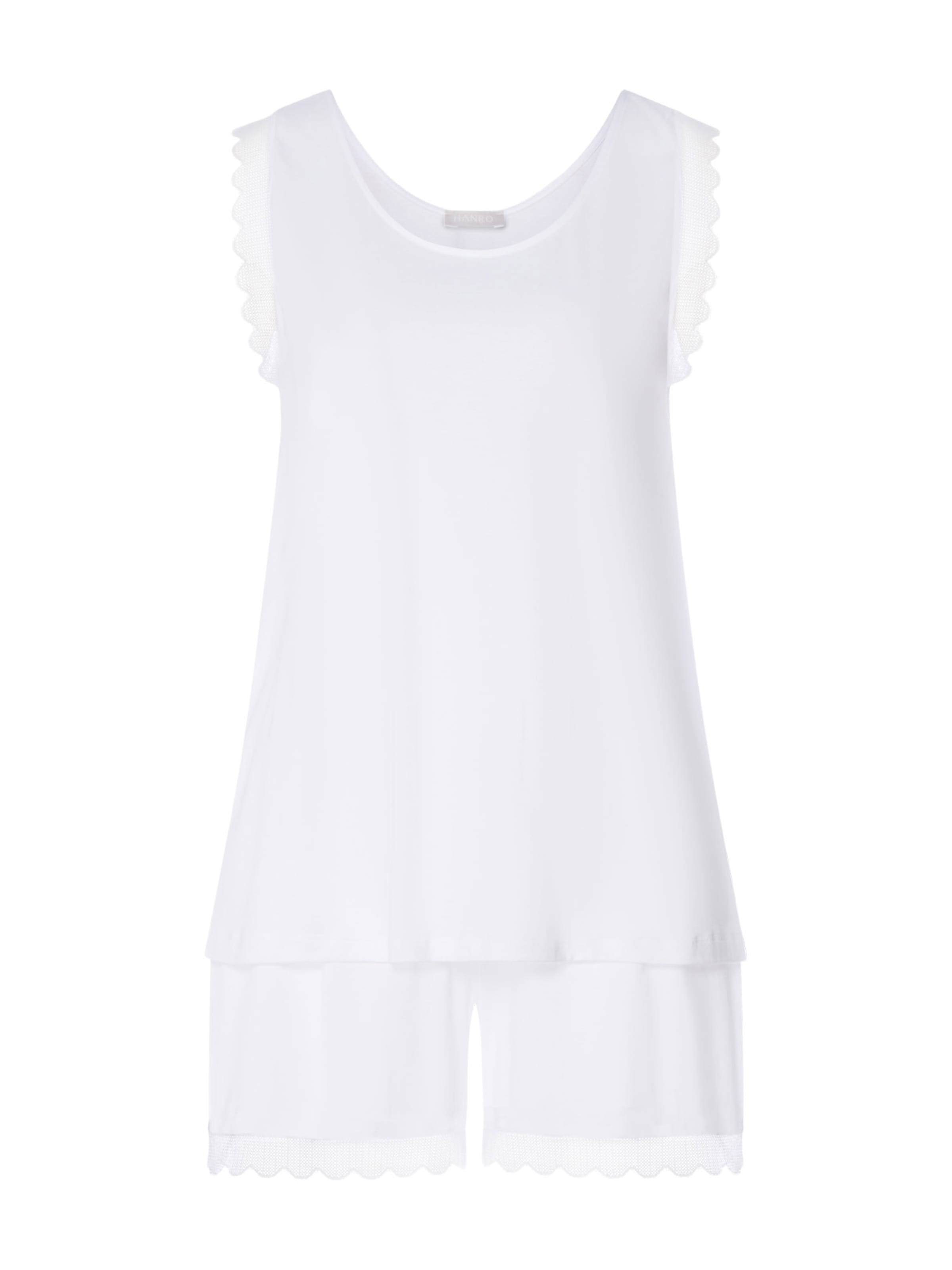 Shorty ' Inaya ' Hanro en blanc : devant