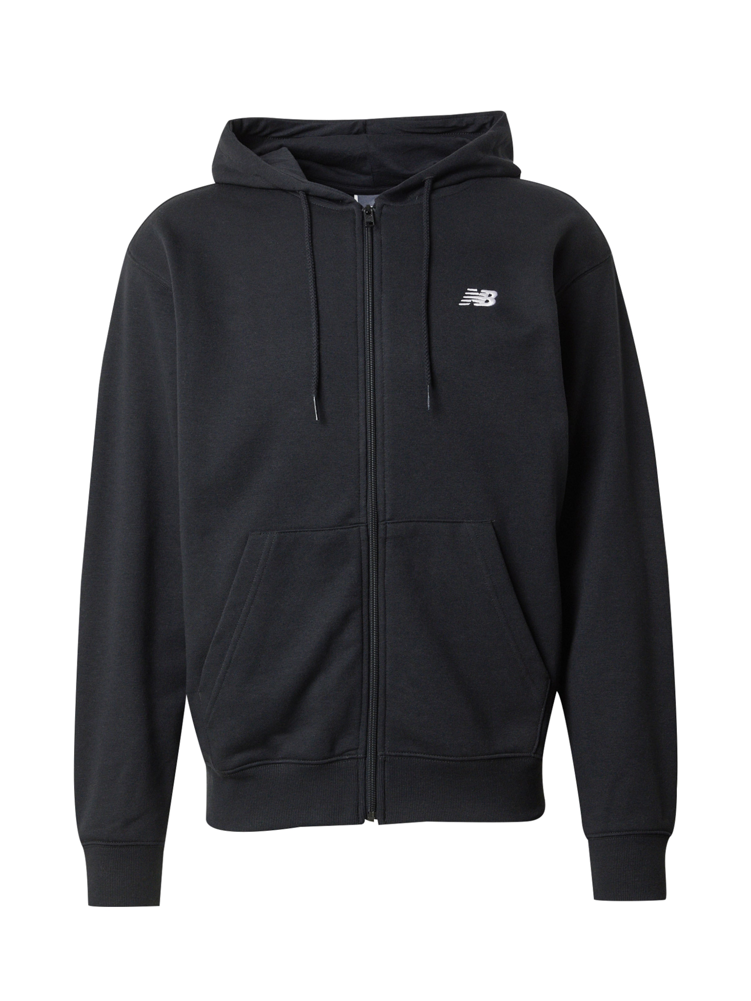 new balance Jopa na zadrgo 'Essentials' | črna barva: sprednja stran