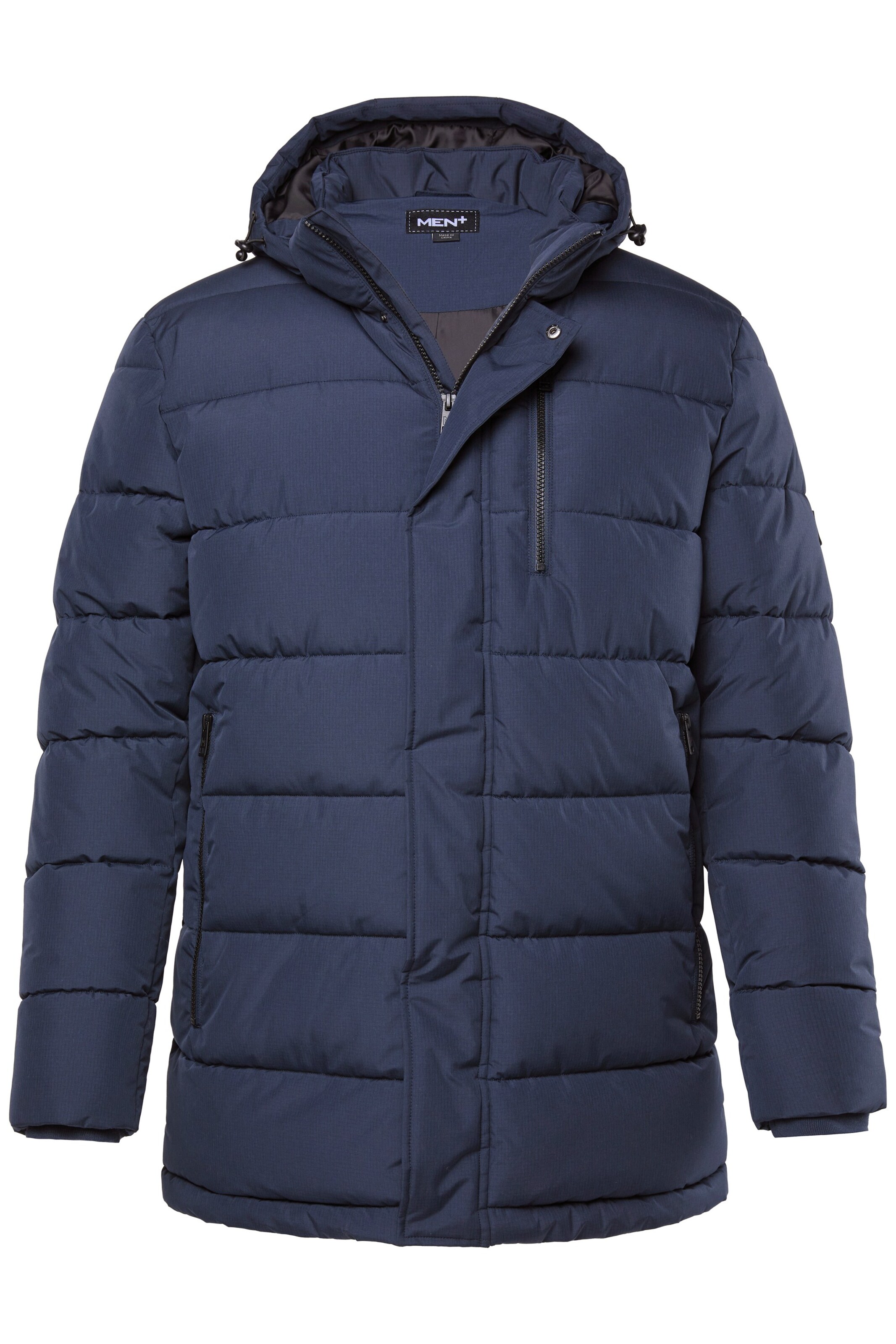 Veste mi-saison Men Plus en bleu : devant