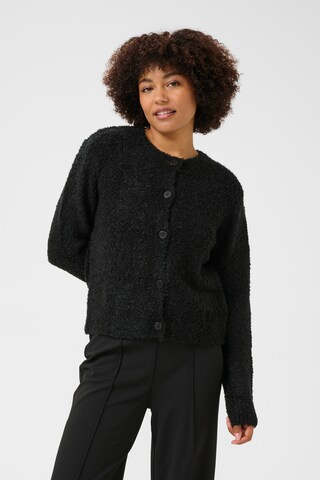 SOAKED IN LUXURY Cardigan 'Babbette' i sort: forside