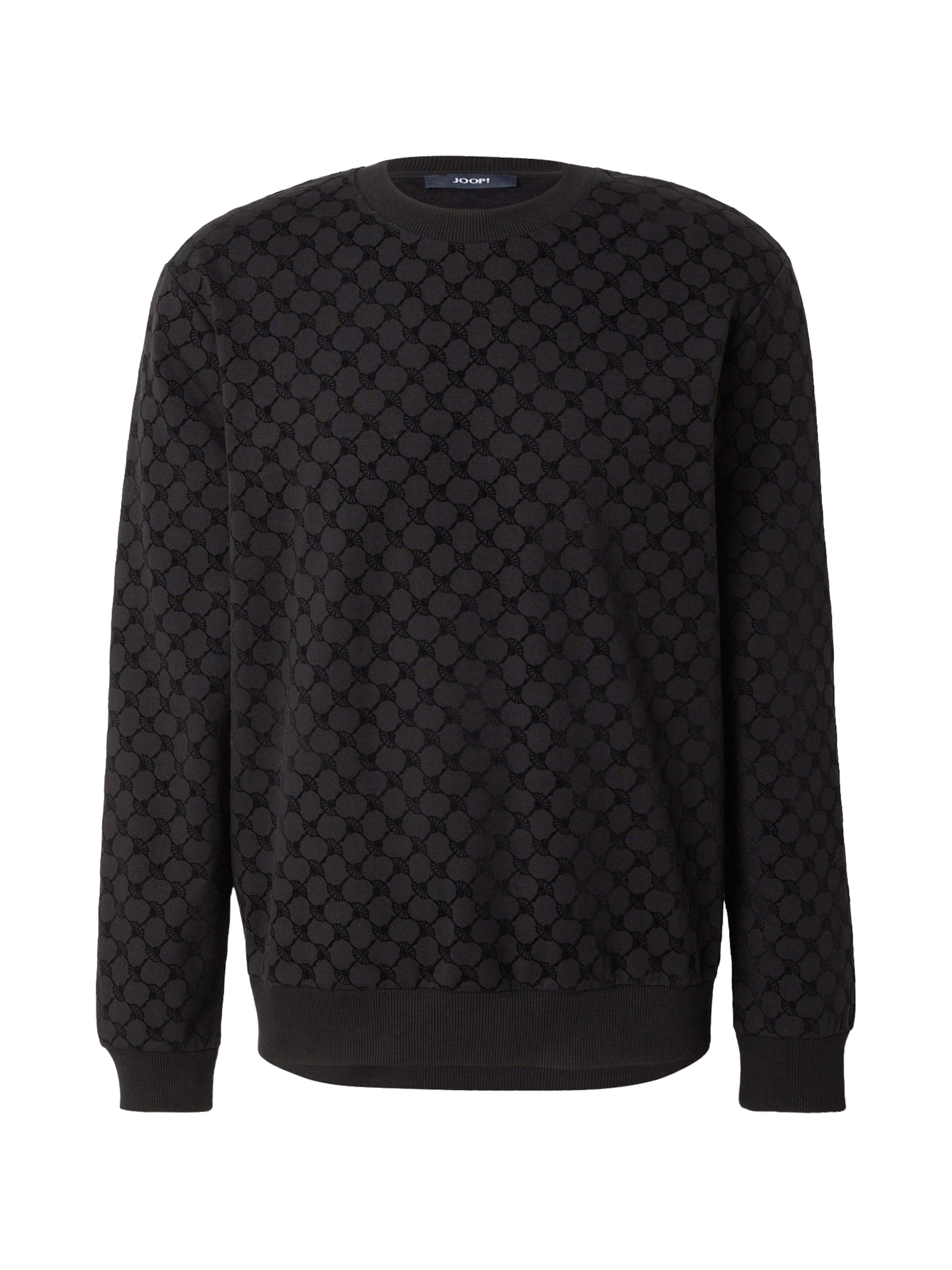 JOOP! Sweat-shirt 'Kaurelio' en L en gris foncé / noir, Vue avec produit