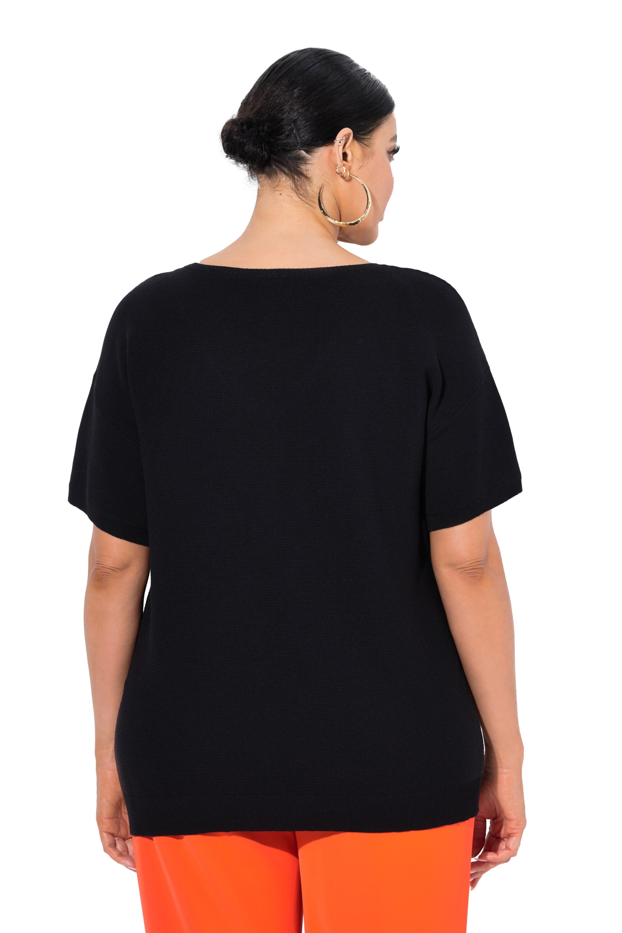 Pull-over Ulla Popken en noir