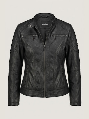 KOROSHI Jacke in Schwarz: Vorderseite