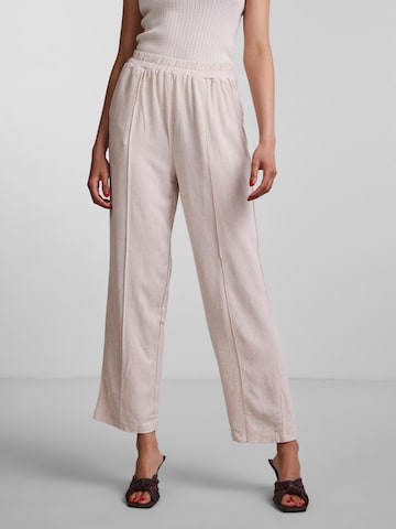 Y.A.S Loose fit Trousers 'Viggi' in Beige: front