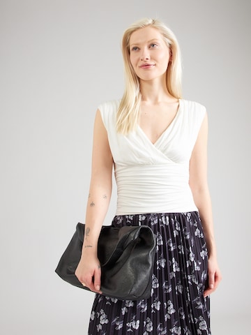 ABOUT YOU Top 'Bianca' | bela barva: sprednja stran