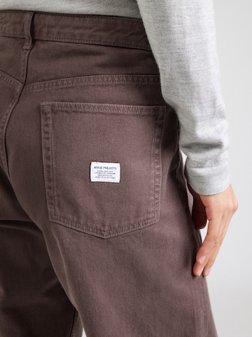 Loosefit Jean NORSE PROJECTS en marron