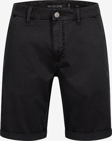 Pantalon chino 'Herrera' INDICODE JEANS en noir : devant