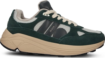 BLACKSTONE Sneakers laag 'V-RILEY' in Groen: voorkant