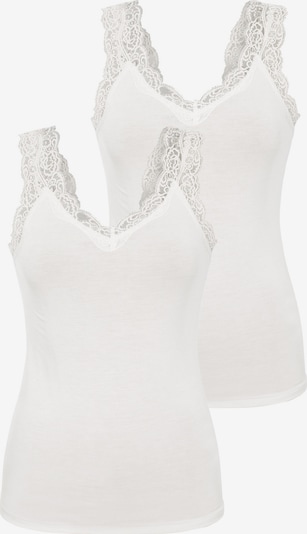 PIECES Top in White, Item view
