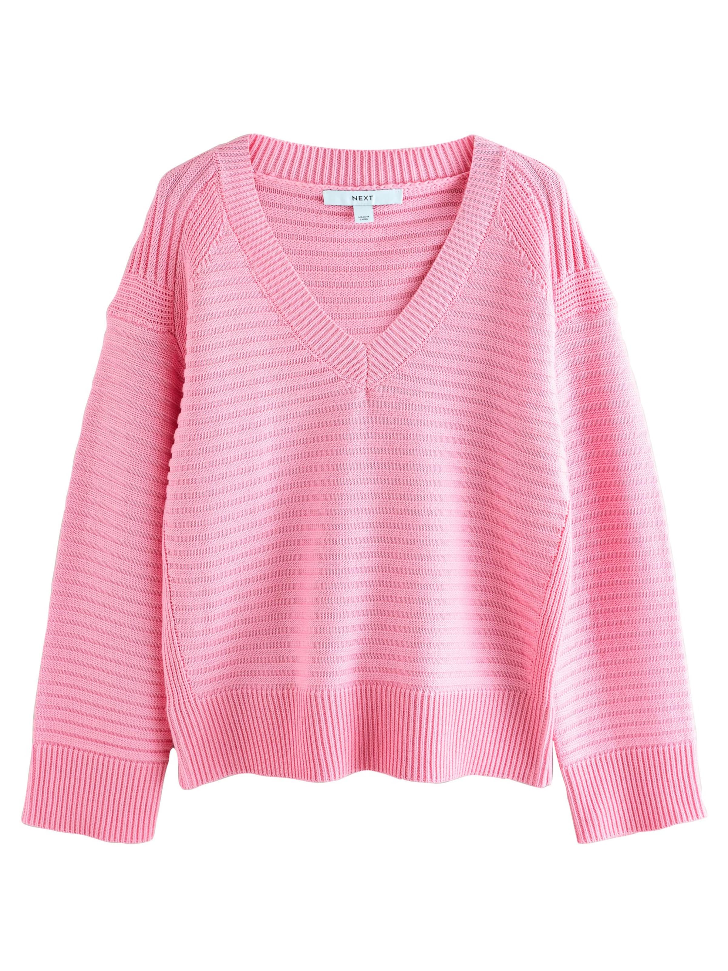 Next Pullover i pink: forside
