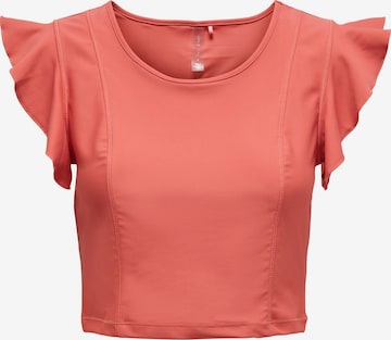 ONLY PLAY Functioneel shirt 'Minea' in Oranje: voorkant