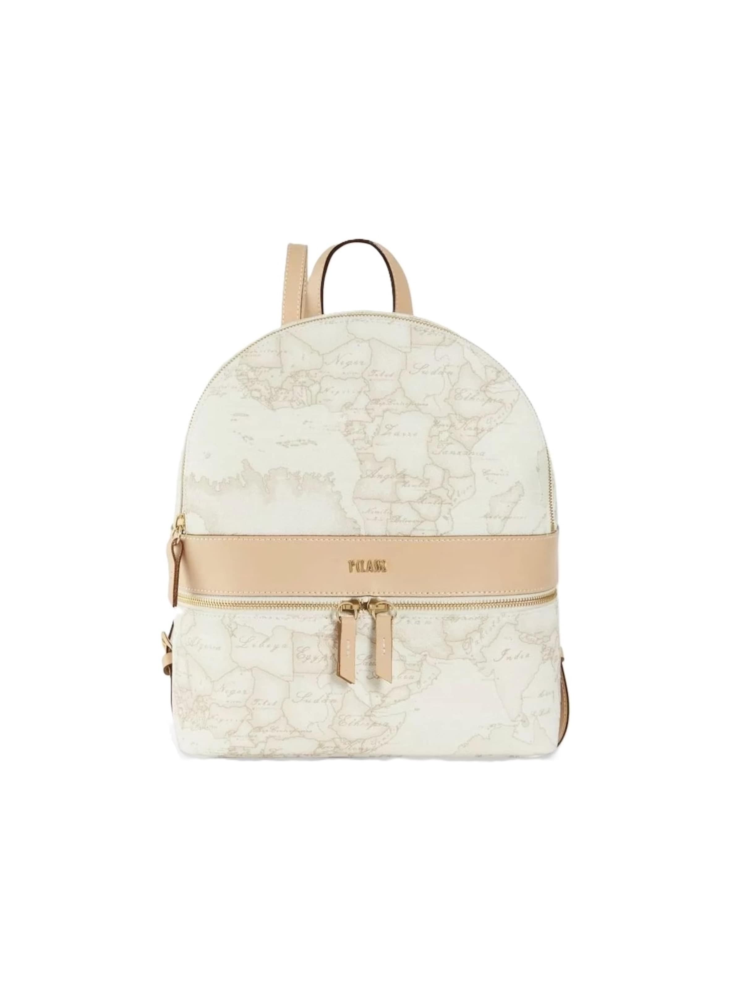 Alviero Martini Backpack 'CD099' in Beige: front