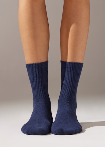 CALZEDONIA Socken in Blau: predná strana