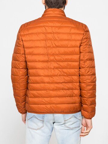 Carrera Jeans Outdoorjacke 'High-Neck' in Orange