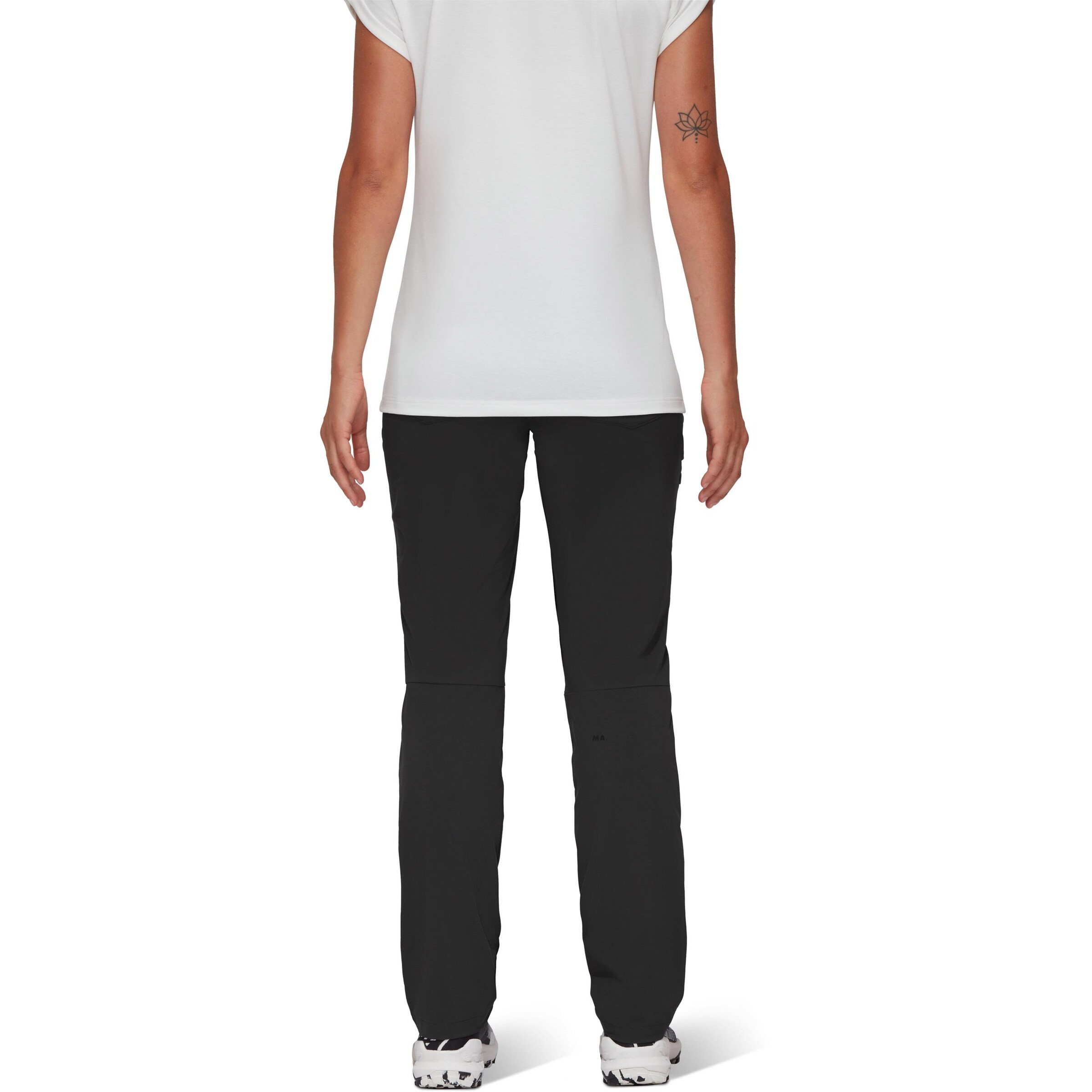 MAMMUT Regular Outdoor Pants 'Runbold' in Grey