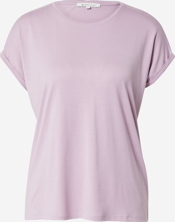 T-shirt TOM TAILOR DENIM en violet : devant