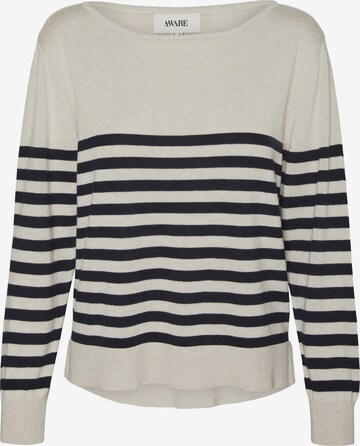 Pull-over 'BEKKA' VERO MODA en beige : devant