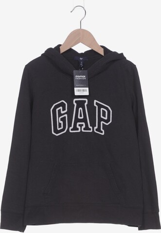 GAP Sweatshirt & Zip-Up Hoodie in S in Black: front