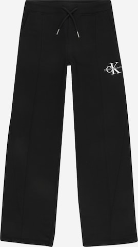 Calvin Klein Jeans - Regular Calças em preto: frente