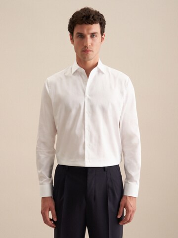 SEIDENSTICKER Regular fit Business shirt in White: front