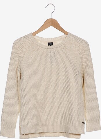 Pepe Jeans Pullover L in Weiß: predná strana