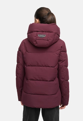 Giacca invernale 'Kuscheltatze XVI' di MARIKOO in rosso