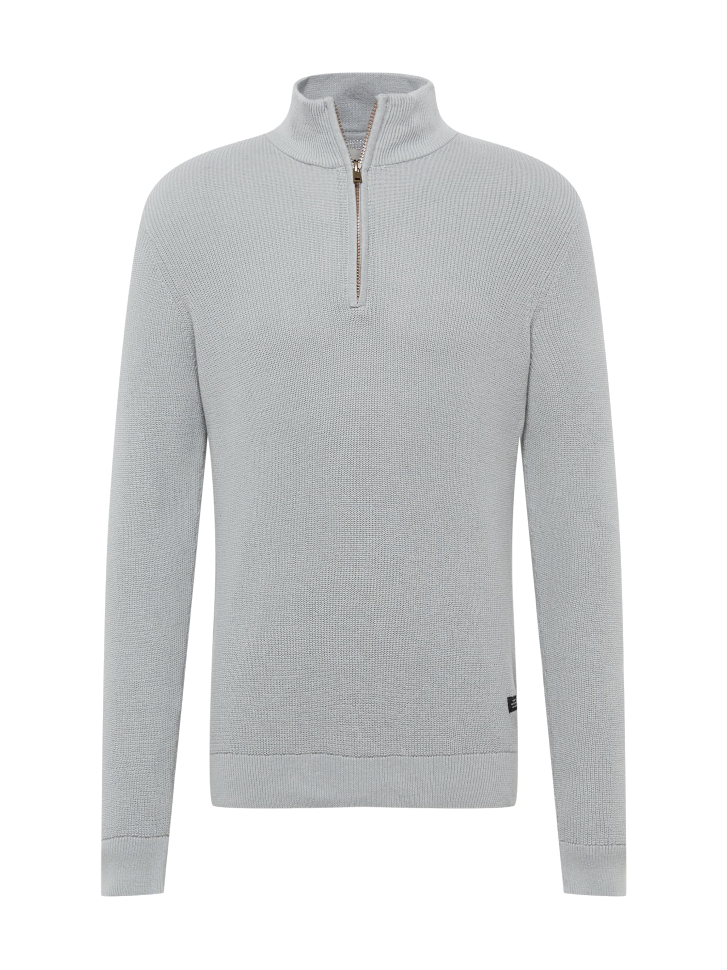 BLEND Trui 'Codford' in Grijs: voorkant