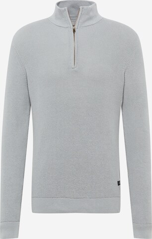 BLEND Sweater 'Codford' in Grey: front