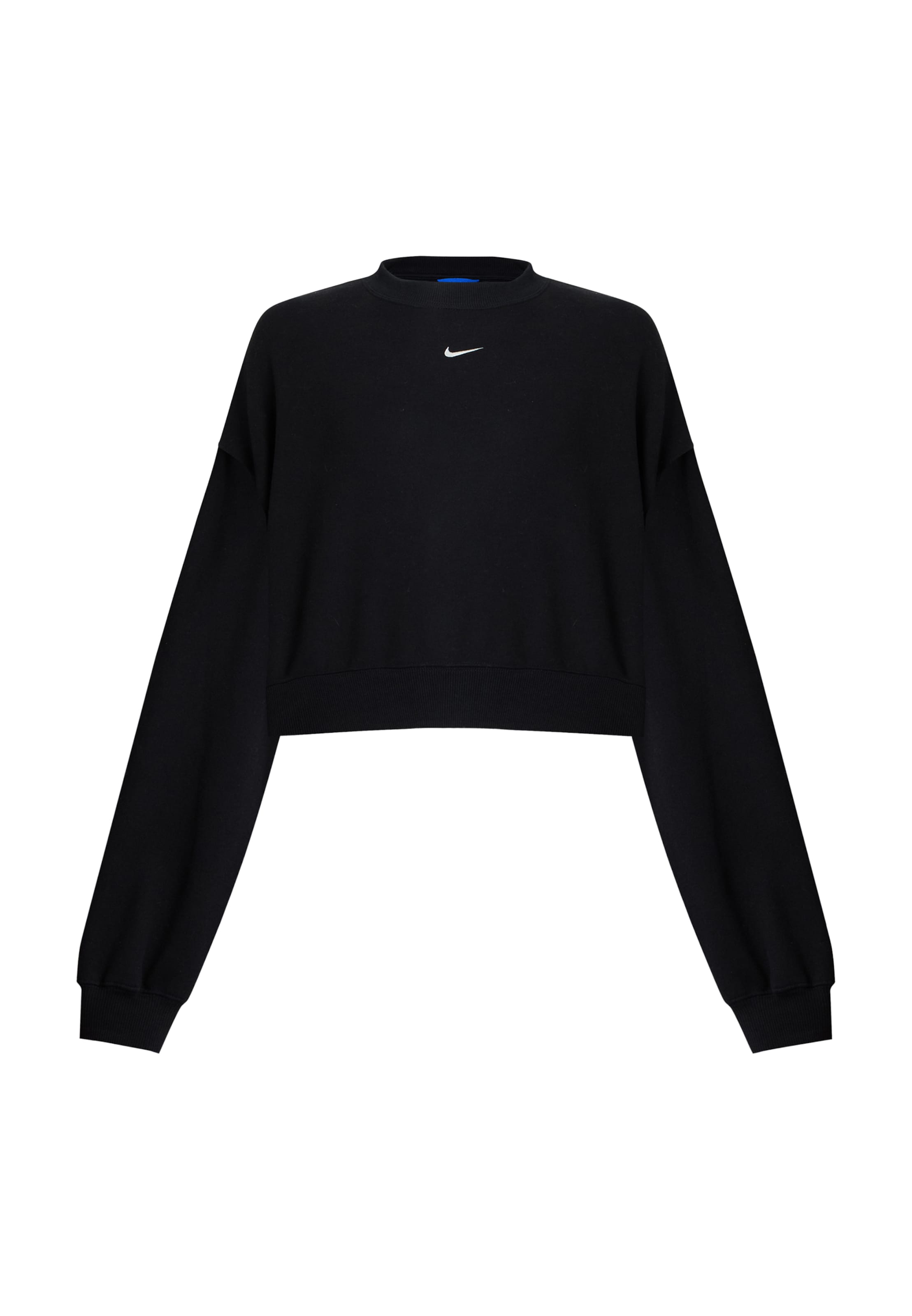 Nike SportswearSweater majica - crna boja: prednji dio
