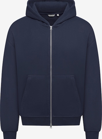Daily Cotton Sweatjacke 'DCBEND' in Blau: Vorderseite