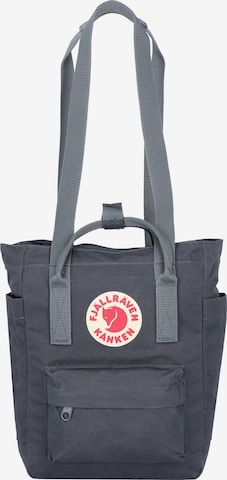 Zaino di Fjällräven in grigio: frontale