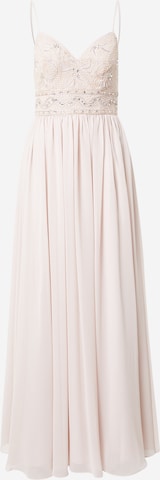 Laona Evening Dress in Beige: front