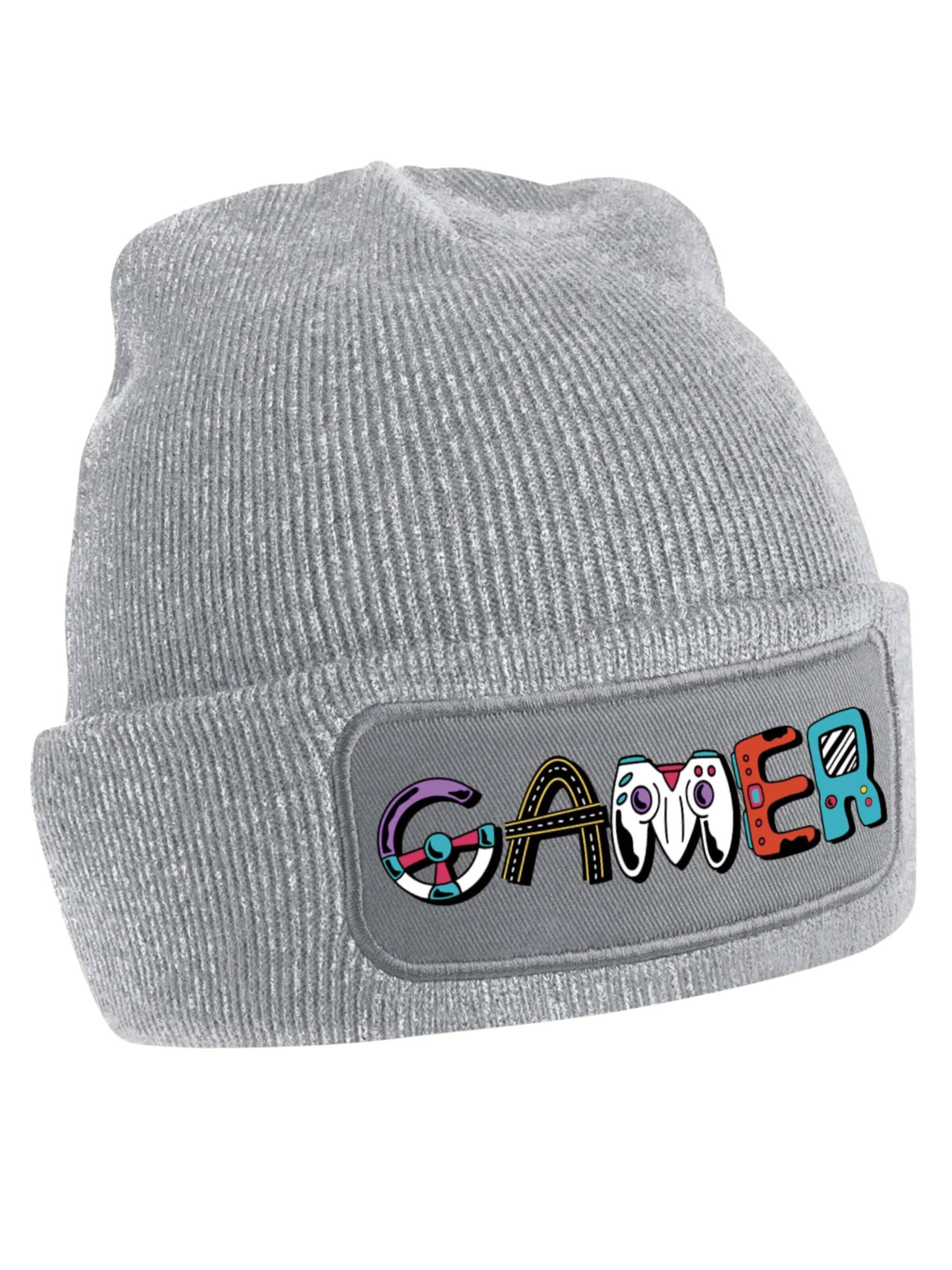 Youth Designz Beanie 'Gamer' in Grey