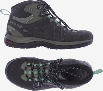 SALOMON Dress Boots in 38 in Green: front