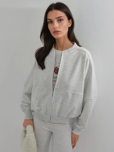 Busem Sweater majica veličine M u svijetlosiva / siva melange, Pregled proizvoda