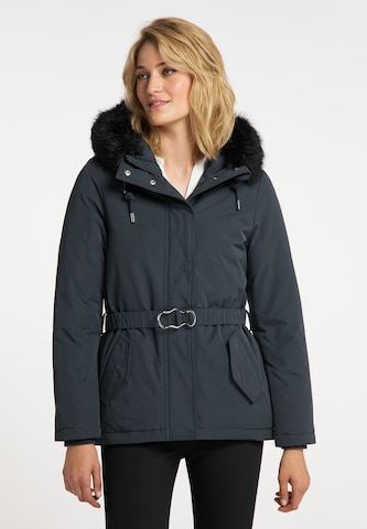 Usha Winter jacket in Blue: front