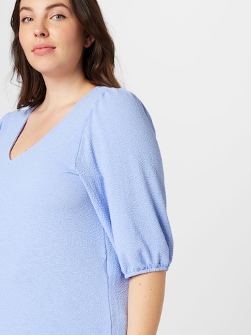 EVOKED Blouse in Blauw