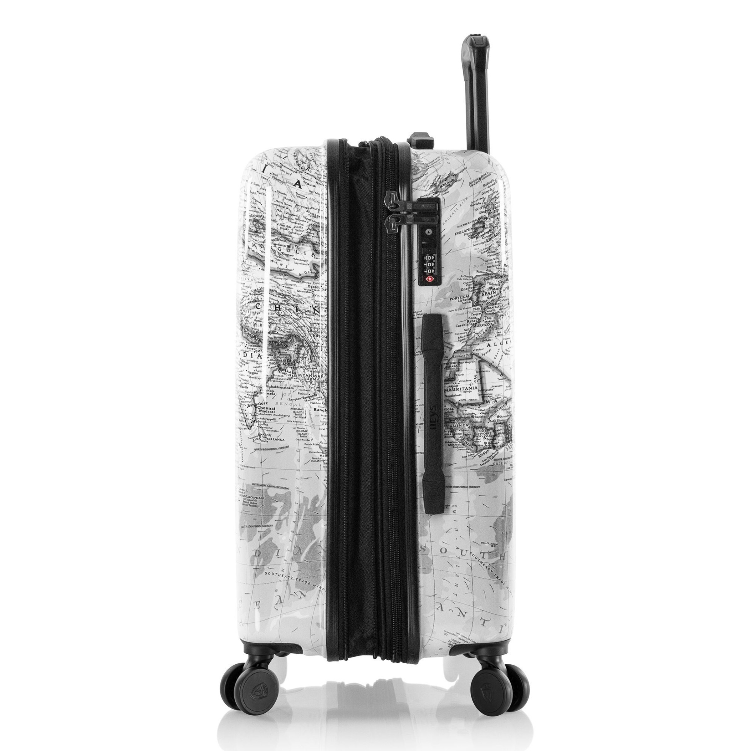 Heys Suitcase Set 'Black Camo' in Grey
