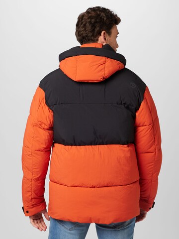 Didriksons Toiminnallinen takki 'Hilmer 2' värissä oranssi
