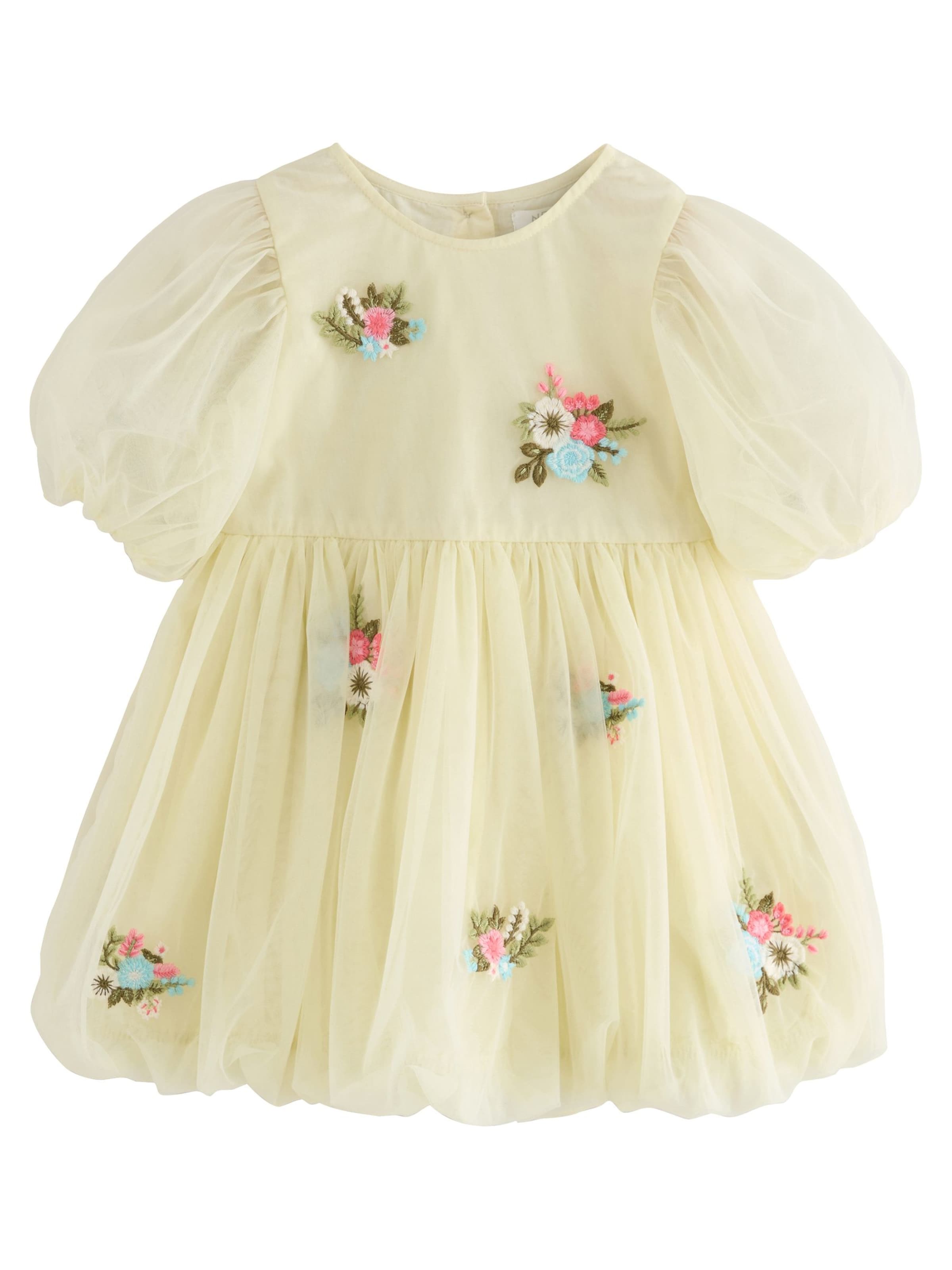 Next - Vestido en amarillo: frente